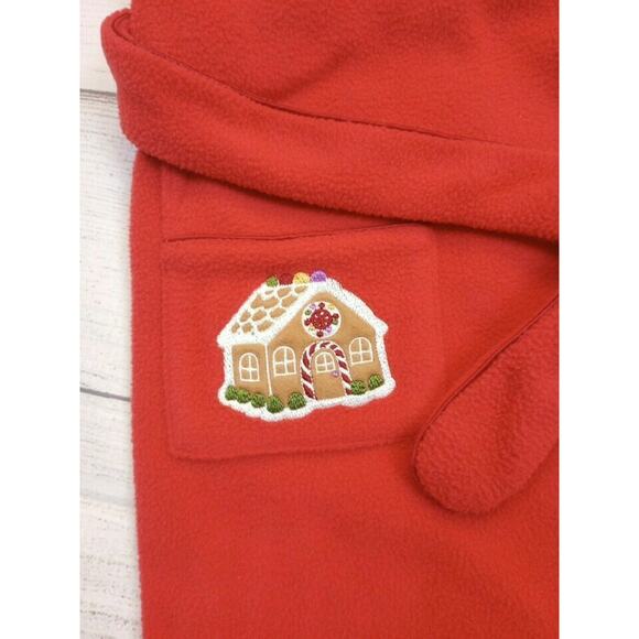 18m Nick & Nora Gingerbread Hooded Bathrobe - Picture 3 of 6